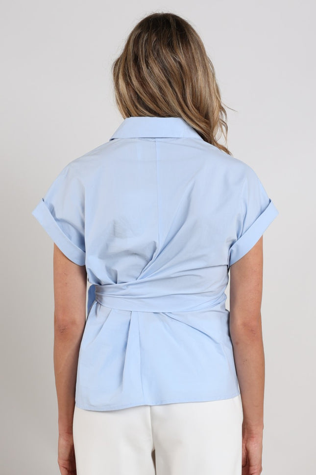 Nukus Blouse Aneta Cloudy NKS01156 Stretchshop.nl