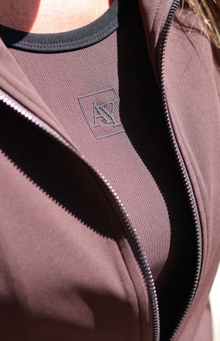 Travel Top Ally Espresso Black A26