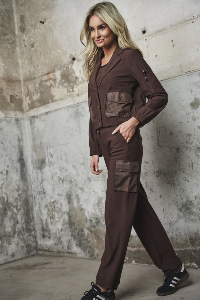 Travel Broek Andy Espresso A26