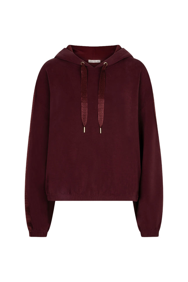 Sweater Monogram Modal Merlot F26.05509