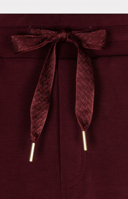 Rok Monogram Modal Merlot F26.05511