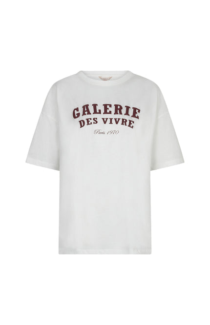 T-shirt Galarie Offwhite Merlot F26.05536
