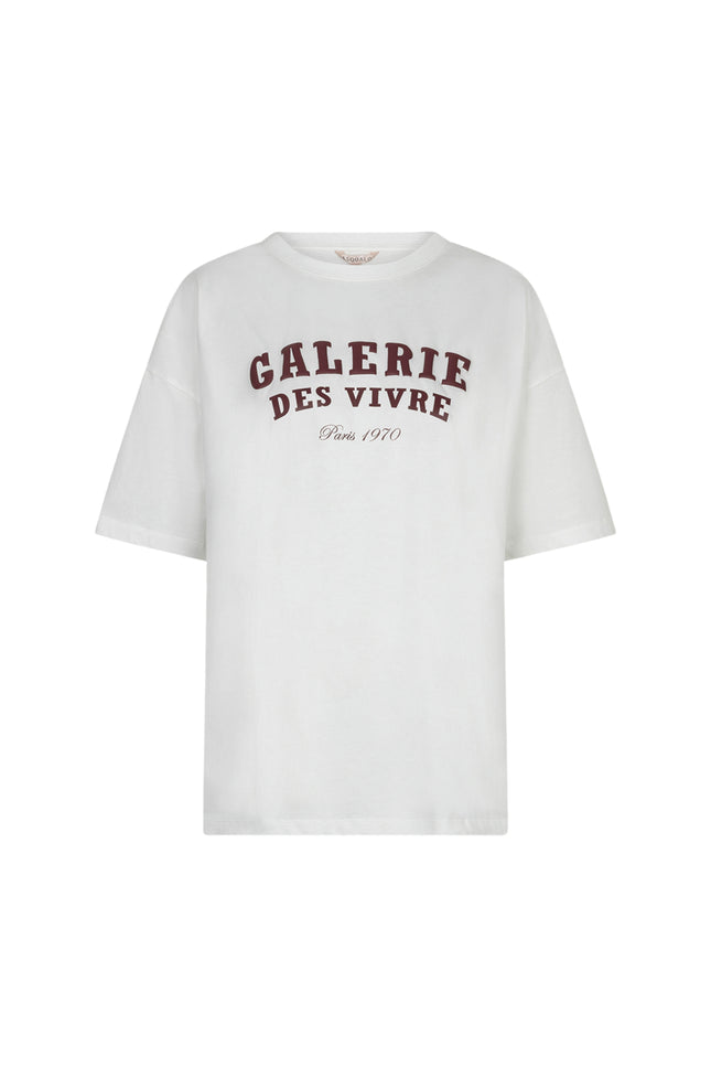 T-shirt Galarie Offwhite Merlot F26.05536