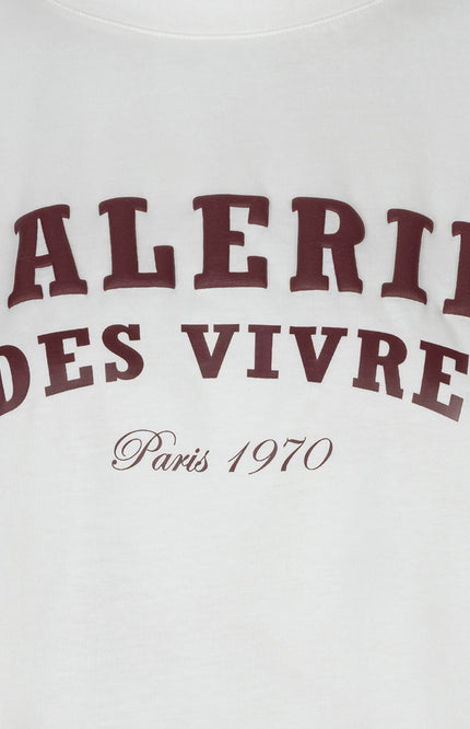 T-shirt Galarie Offwhite Merlot F26.05536