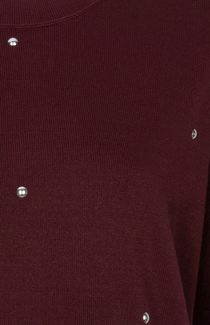 Sweater Studs Merlot F26.07516
