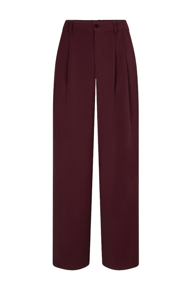 Broek Wide Leg Merlot F26.10502