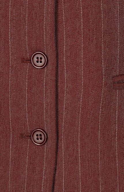 Gilet Herringbone Merlot F26.10512