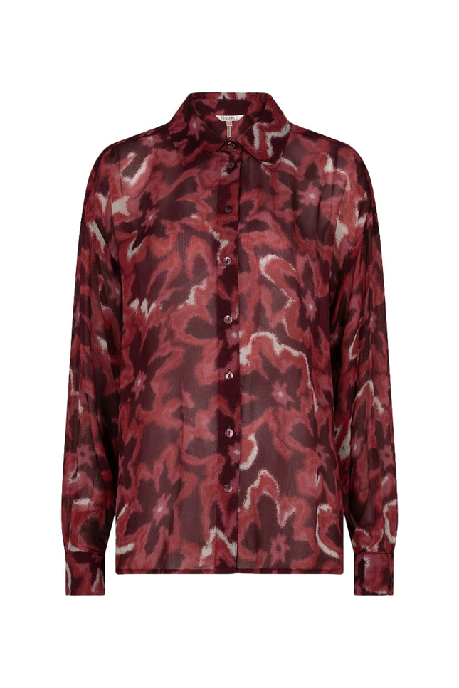 Blouse Autumn Bloom Print F26.14512