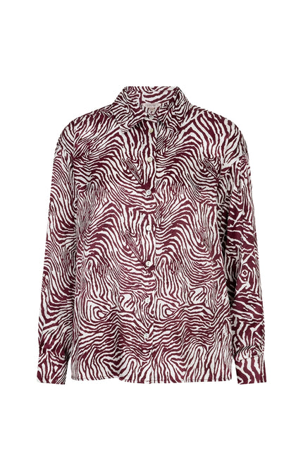 Blouse Oversized Basic Zebra Print F26.14521