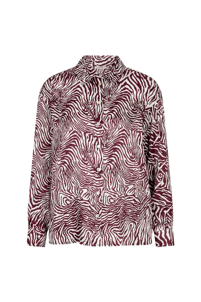 Blouse Oversized Basic Zebra Print F26.14521