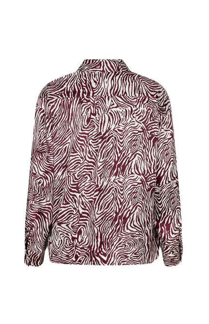 Blouse Oversized Basic Zebra Print F26.14521