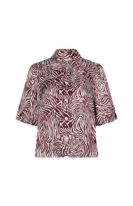 Blouse Wide Zebra Print F26.14522