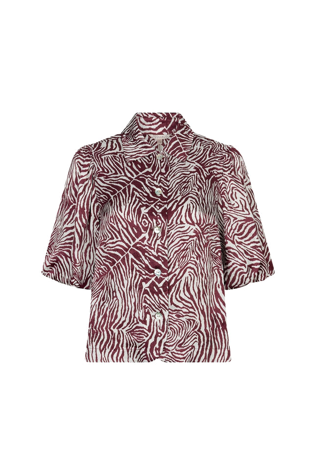 Blouse Wide Zebra Print F26.14522
