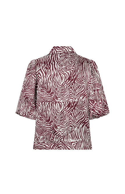 Blouse Wide Zebra Print F26.14522