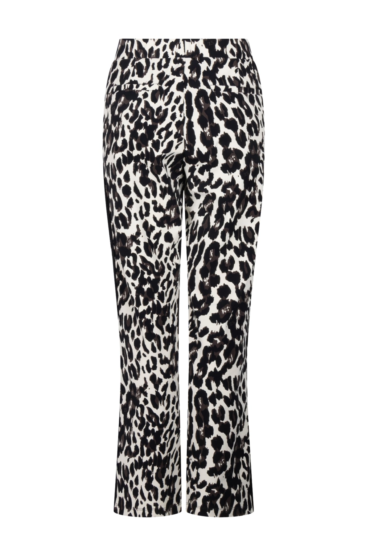 Zoso Travel Broek Vesper in zwart espresso, comfortabele reisbroek met elastische taille en praktische zakken.