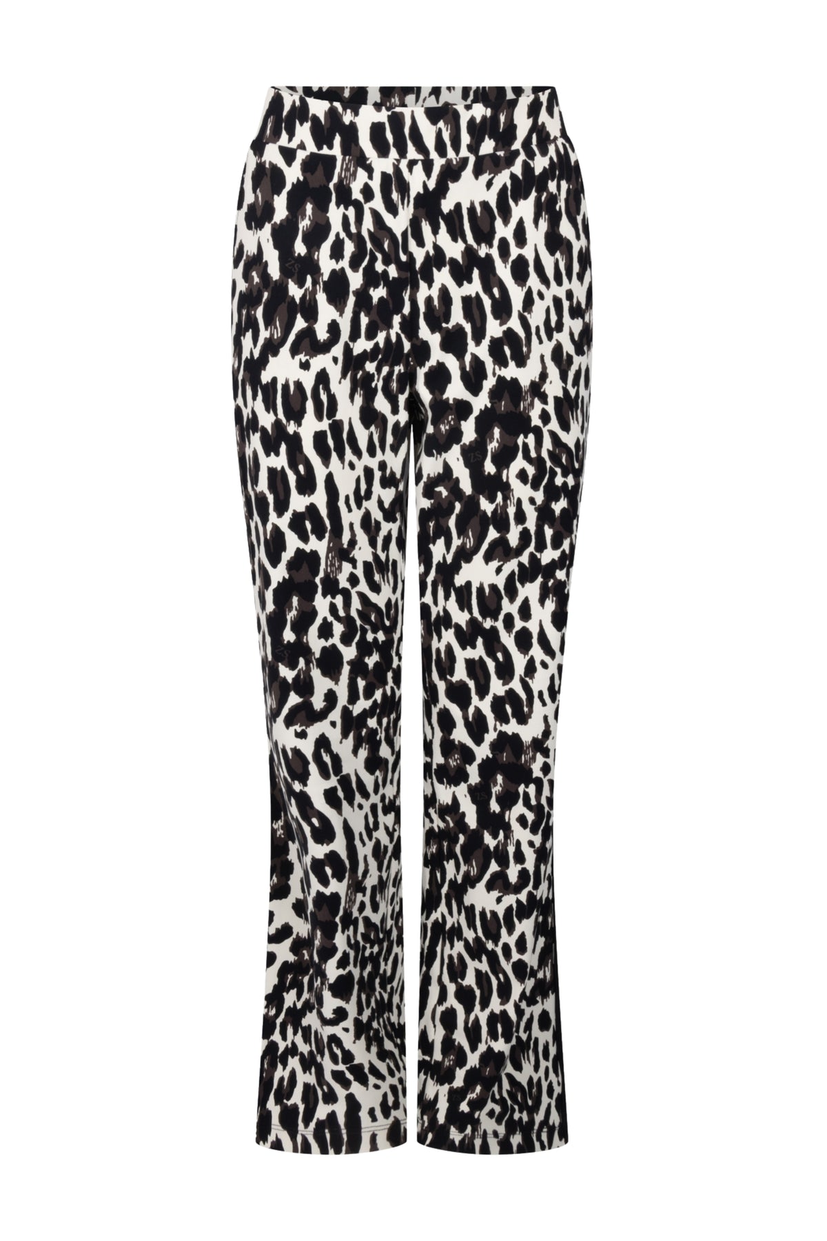Zoso Travel Broek Vesper in zwart espresso, comfortabele reisbroek met elastische taille en stijlvolle pasvorm.