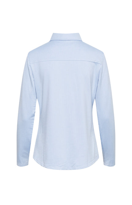 Blouse Lotte Stripe White Blue BL313