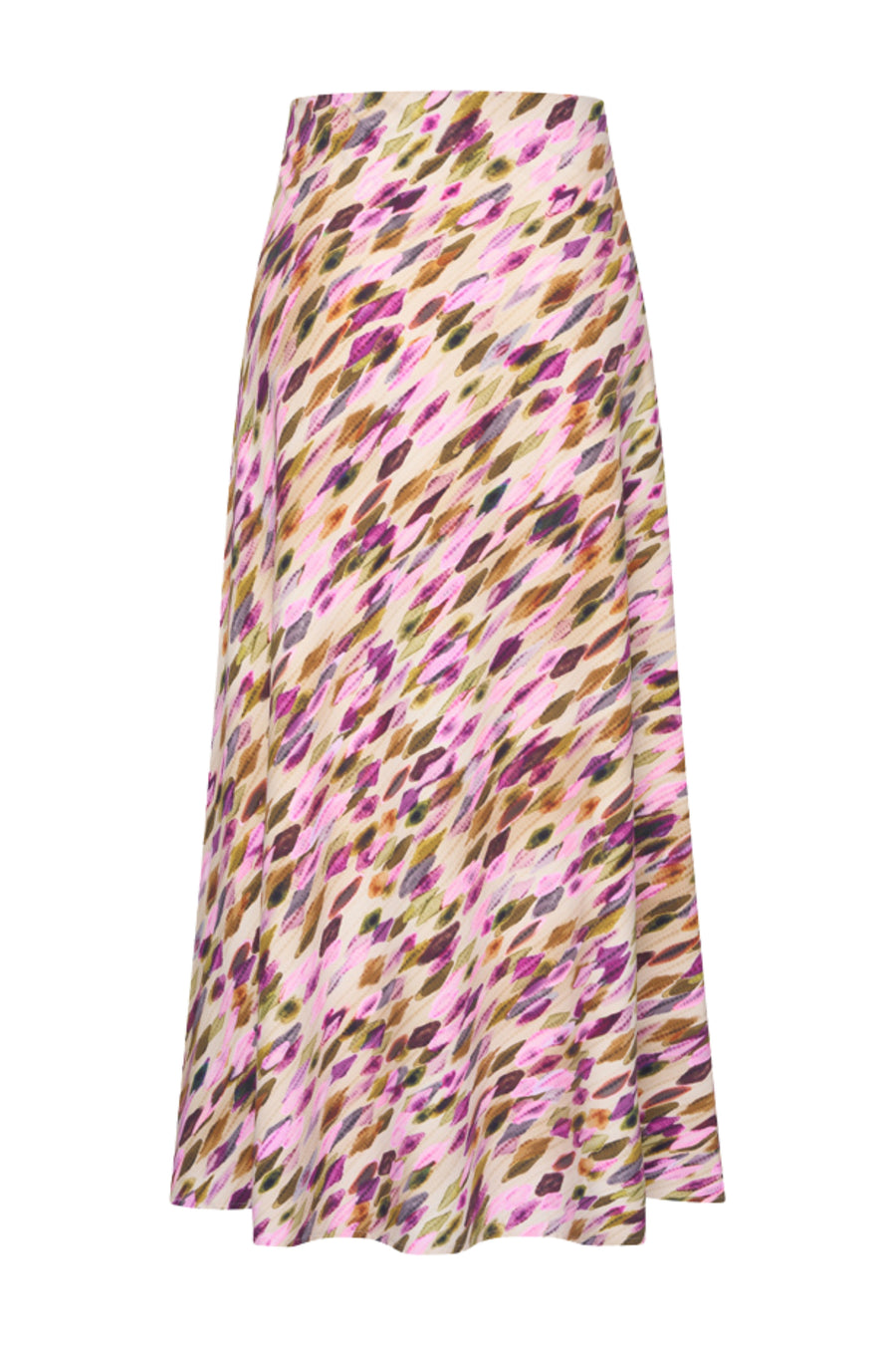 Multicolor travel rok met Argyles print van Mi Piace, kleurrijk en comfortabel, geschikt voor reizen en casual stijlen.