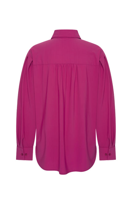 Travel Blouse Light Oversized Magenta Purple 202863