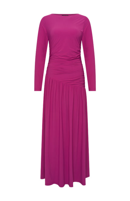 Travel Jurk Light Long Magenta Purple 202867L