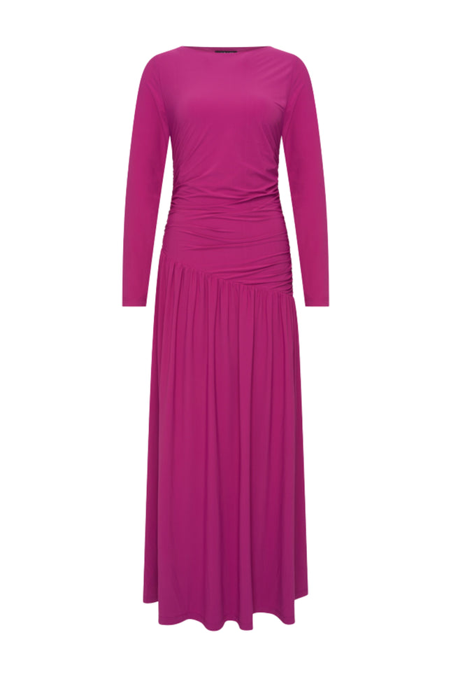 Travel Jurk Light Long Magenta Purple 202867L