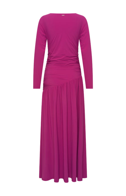 Travel Jurk Light Long Magenta Purple 202867L