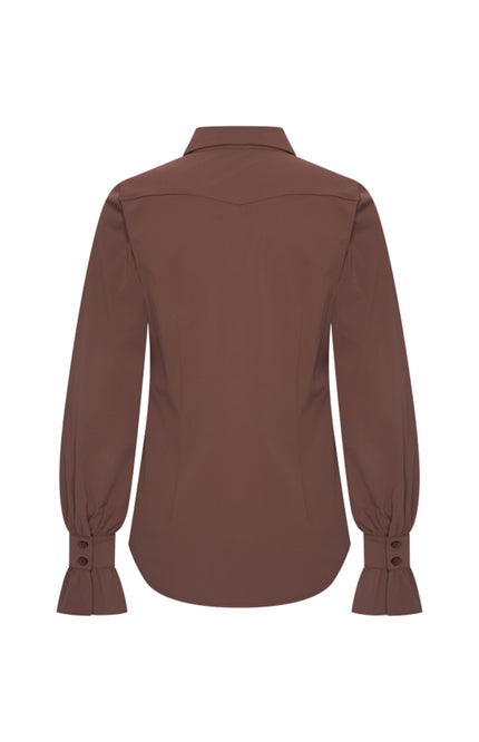 Travel Blouse Mahogany 202108