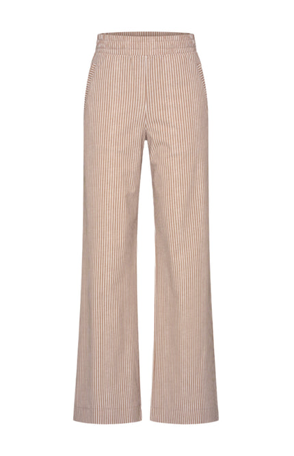 Travel Broek Small Stripe Print Portabella 202884