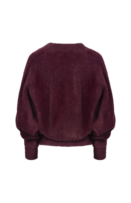 Trui Beau Wrap Cherry NKF03081