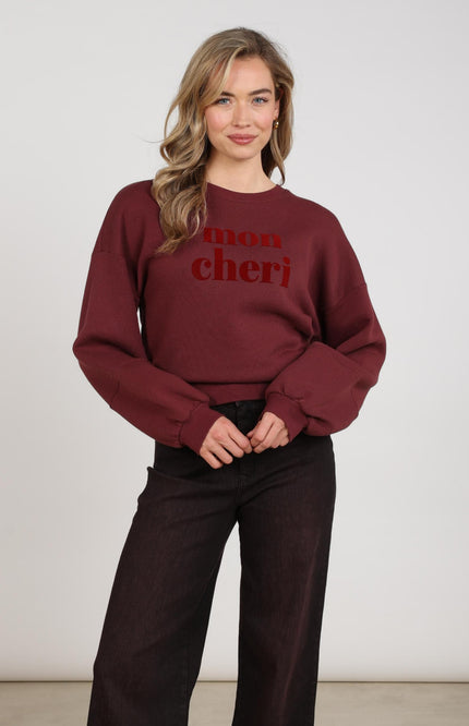 Trui Nicola Cherry NKF03099