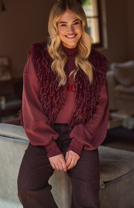 Trui Nicola Cherry NKF03099