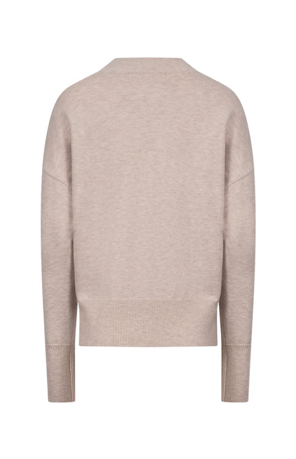 Trui Meike Sand Melange NKF03101