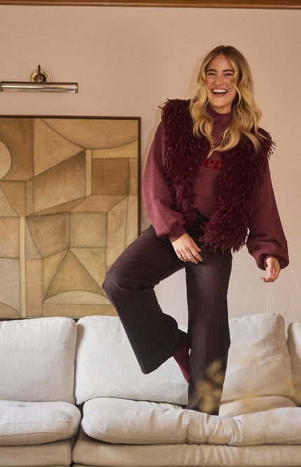 Gilet Mila Feather Cherry NKF08026