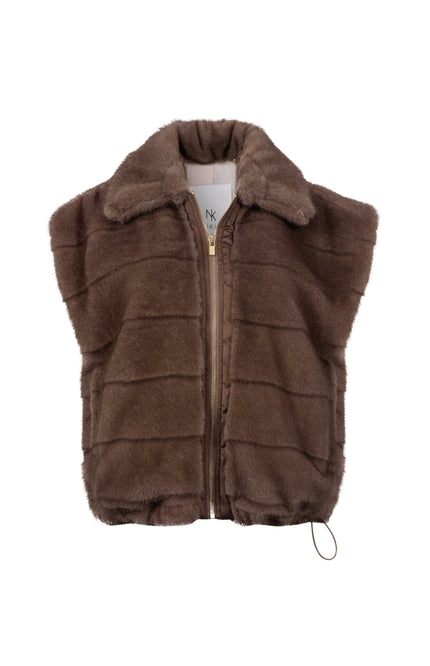 Gilet Hani Taupe NKF08034