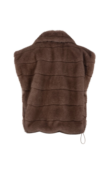 Gilet Hani Taupe NKF08034
