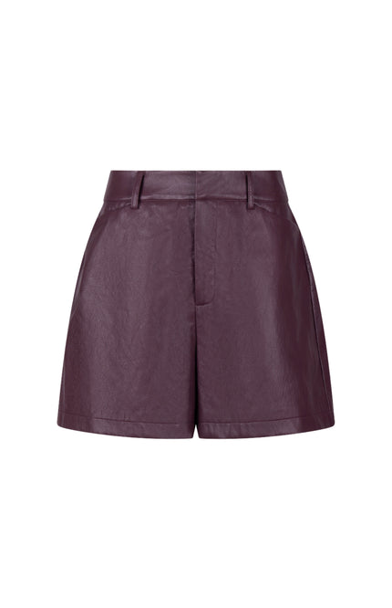 Short Dagmar PU Cherry NKF09069