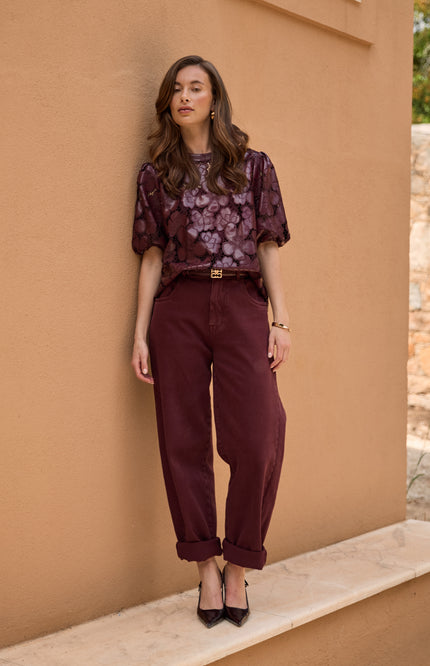 Jeans Petra Cherry NKF09097