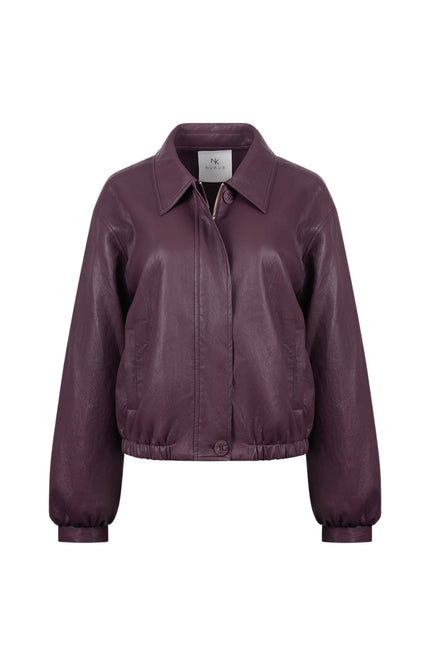 Jacket Dominique PU Cherry NKF13103