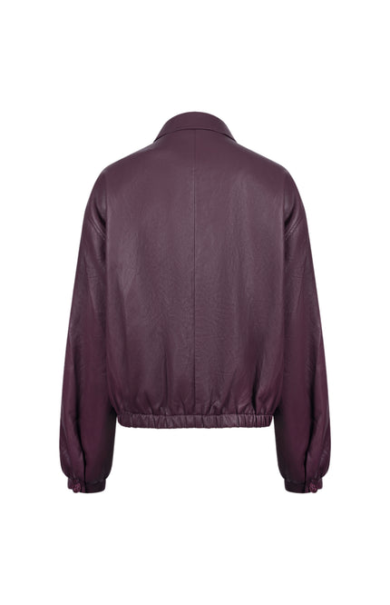 Jacket Dominique PU Cherry NKF13103
