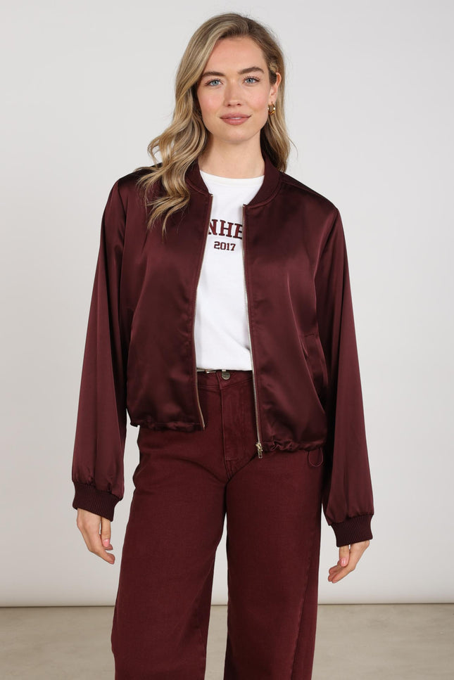 Jacket Dena Shiny Cherry NKF13127