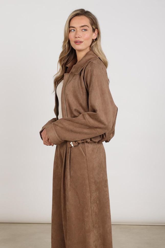 Jacket Daisey Taupe NKF13146