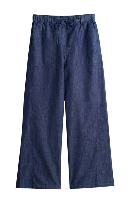 Broek Melane Line Mid Oxford Blue