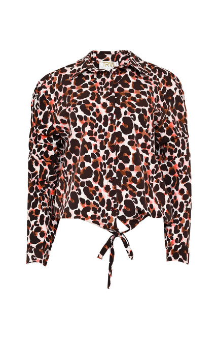Travel Blouse Sammy Leopard