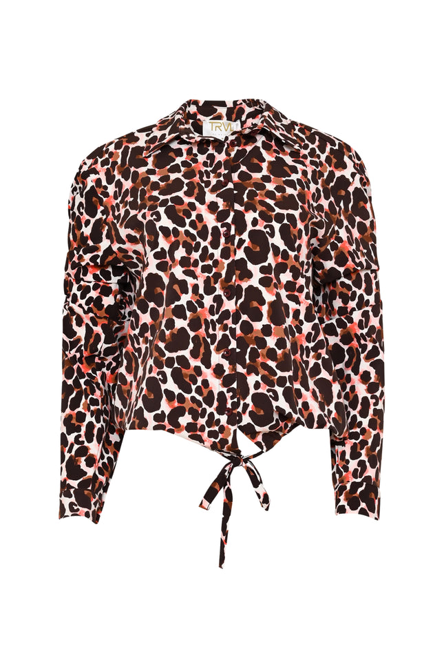 Travel Blouse Sammy Leopard