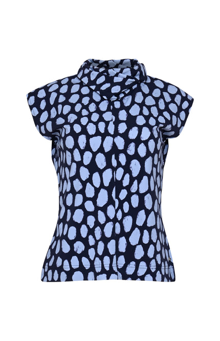 Travel Top Tokyo Dots Blue