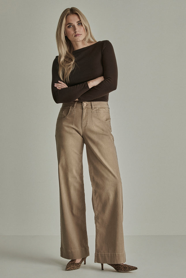 Broek Mira Vintage Denim Camel FW261127207 L32