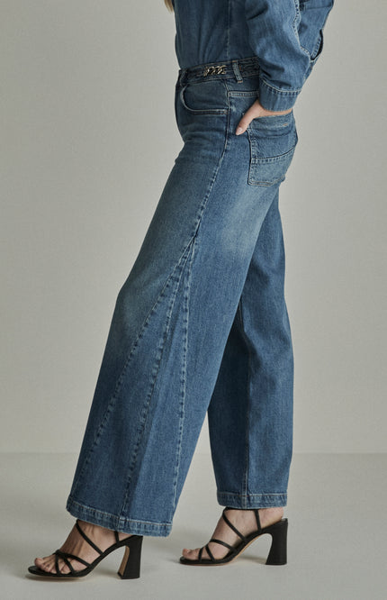 Broek Cloë Fancy Blue Reef FW261266427 L32