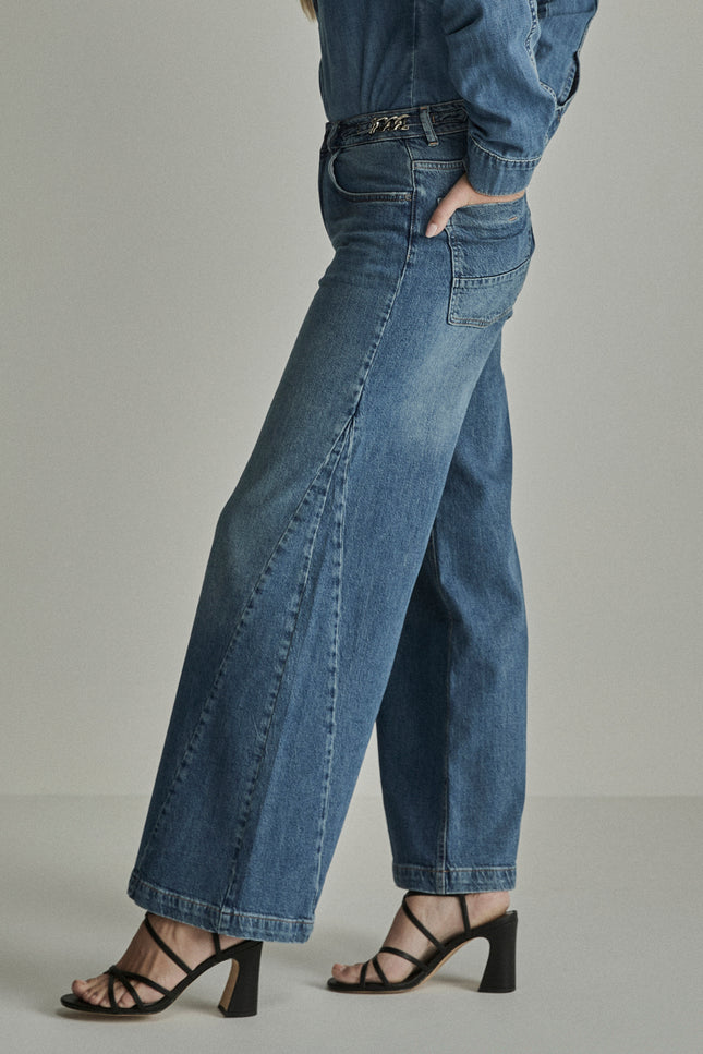 Broek Cloë Fancy Blue Reef FW261266427 L32