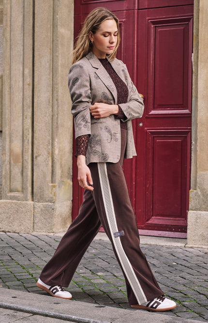 Broek Tape Modal Cacao F26.05506