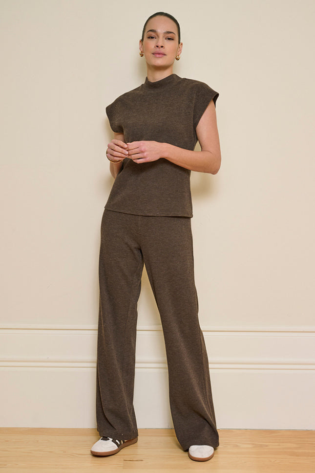 Broek Knit Cacao F26.07536